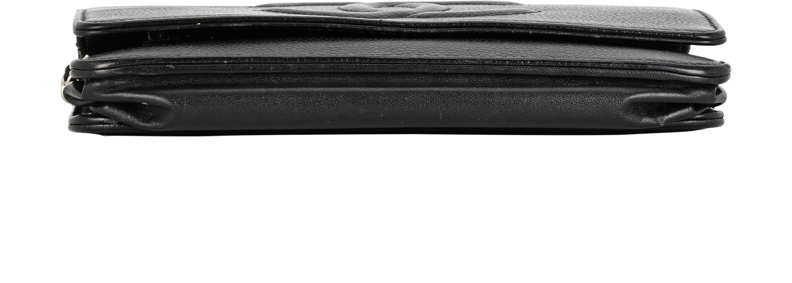 Wallet on Chain, &pound;1,300, Handbags, Black, Caviar Leather, Top view